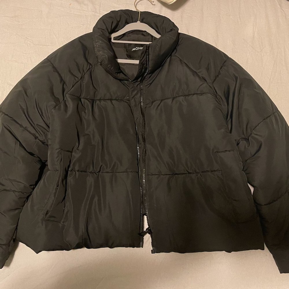 Black Puffer Jacket XL